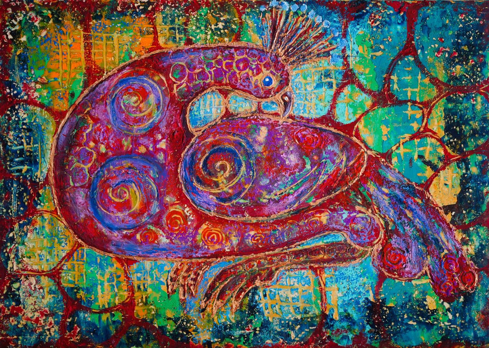 Blue Bird of Happiness