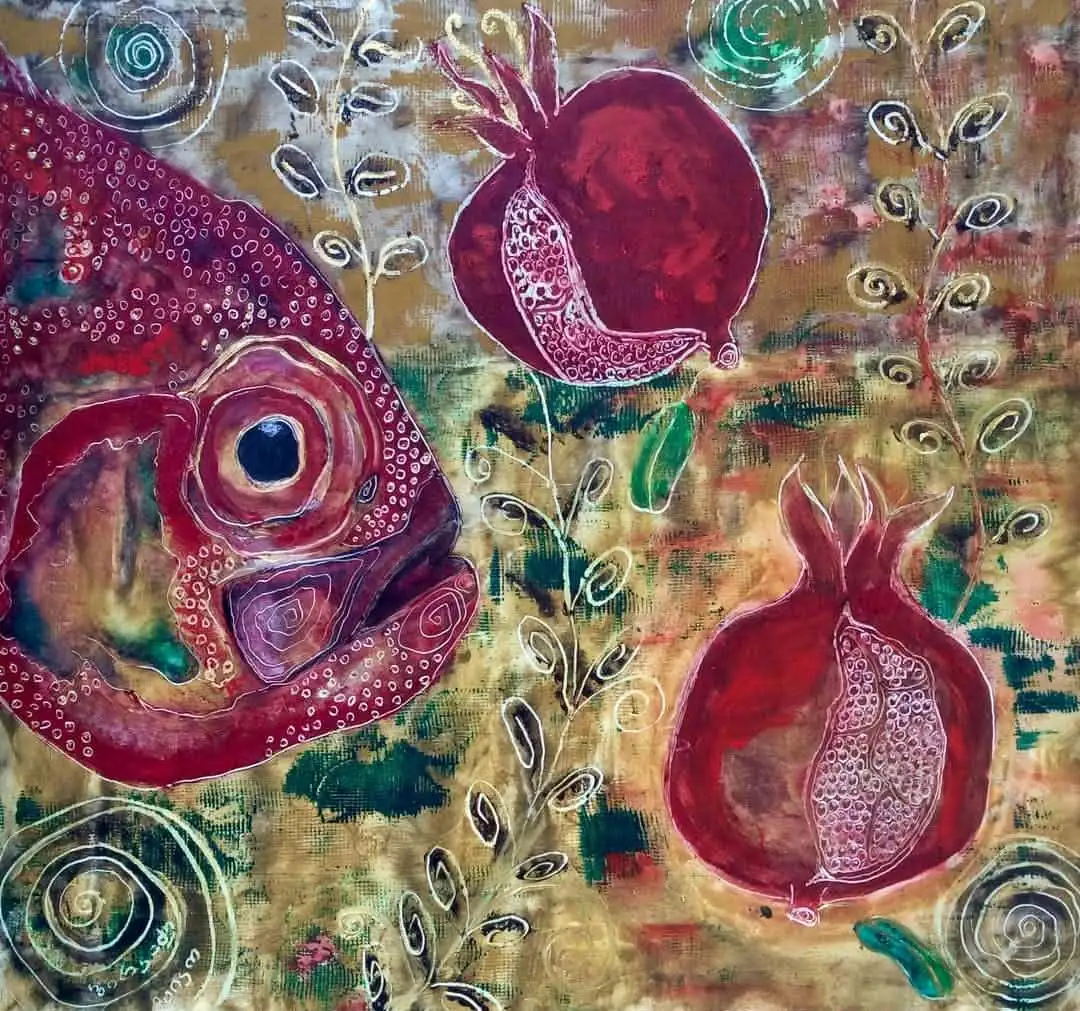Fish and Pomegranates
